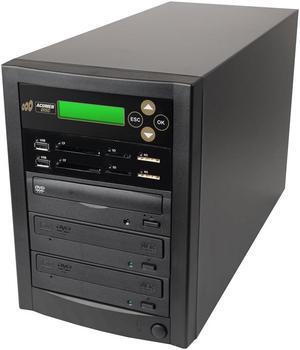 Acumen Disc CrossOver Bi-Directional Multimedia Flash Memory Copier (CF SD MS USB) to 1-2 CD DVD Disc Duplicator / Media Converter - Disc to Disc / Flash Memory to Flash Memory