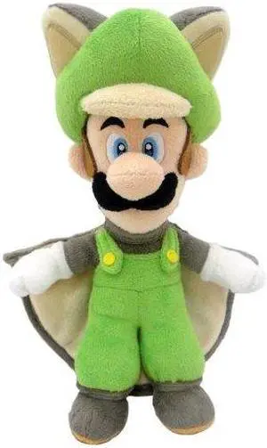 Super Mario Bros. Flying Squirrel Luigi 9-Inch Plush Super Mario Bros. Flying Squirrel Luigi 9-Inch Plush