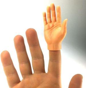 Hand Finger Puppet Gag Item