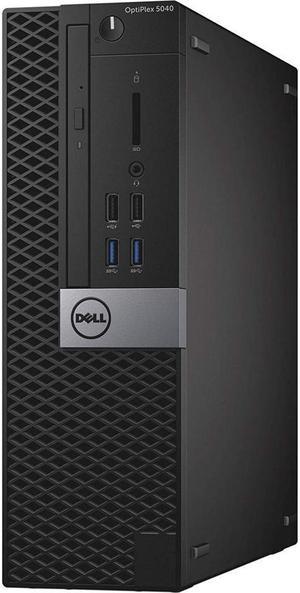 Dell OptiPlex 5040 SFF Computer - 6th Gen Intel Core i5-6500 3.20GHz Quad Core Processor, 8GB Memory, NEW 256GB SSD, WIFI, DVDRW, Windows 10 Professional