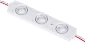 Single Color LED Modules - Linear Module w/ 3 SMD LEDs - 185 Lumens/Module - Cool White - 100 Pack