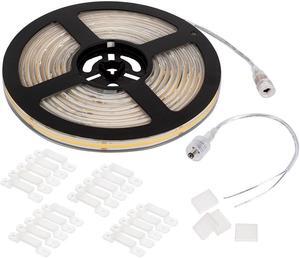 OmaiLighting 5m White COB LED Strip Light - COB Series LED Tape Light - High CRI - 24V - IP65 Daylight 4500k