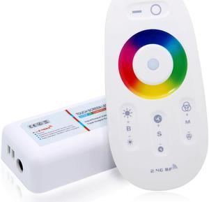 2.4G Wifi Compatible RGB LED Controller w/ Wireless RF Remote and Wifi Phone Adapter