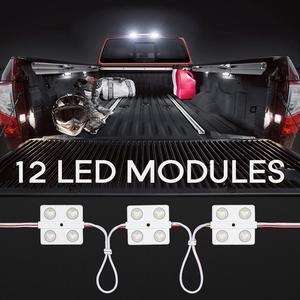 LED Interior Light Kit for Auto Vehicle, 48 LEDs, Wet Location Applicable, 5000K Daylight White, UL-listed Lighting Kit for Van, Boat, Truck, Caravan, Sprinter, LWB, Dome Roof Ceiling Lights