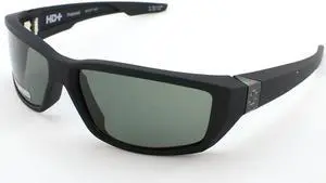 Spy Dirty Mo Sunglasses 670937219864 - Soft Matte Black/HD Plus Gray Green Polar