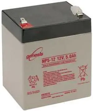 Genuine EnerSys NP5-12 Replacement Battery