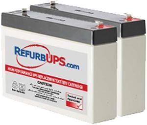 RefurbUPS APC PowerStack 450 Rack Mount 1U J (PS450J) - Factory Fresh Compatible Replacement Battery Kit