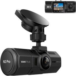 Vantrue N2 Pro Dual Dash Cam Dual 1920 x 1080P Front and Rear (2.5K Single Front Recording) 1.5" 310 Degree Dashboard Camera w/ Infrared Night Vision, Sony Sensor, Parking Mode(mini usd port)