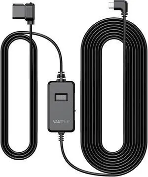 VANTRUE 10ft Type C USB OBD Hardwire Power Cable with LED Screen, 3 Gear Shifting, Low Voltage Protection for Parking Mode, for N4 Pro, N5, N4, S1 Pro, N2X, E1, E1 Lite, E2, E3, E360 Dash Cam VANTRUE 10ft Type C USB OBD Hardwire Power Cable with LED Screen, 3 Gear Shifting, Low Voltage Protection for Parking Mode, for N4 Pro, N5, N4, S1 Pro, N2X, E1, E1 Lite, E2, E3, E360 Dash Cam