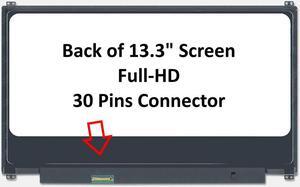 Fullcom's New 13.3 inch screen compatible with N133HCE-EAA fit Part/No. 18010-13313100 929660-J31 SD10M34138