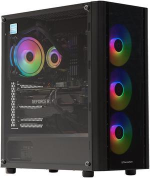 Velztorm Archux CTO Gaming Desktop PC Black (AMD Ryzen 7-5700X 8-Core, 16GB DDR4, 1TB HDD (3.5), GeForce RTX 3070 8GB, 120mm AIO, RGB Fans, 750W PSU, Win 10 Pro) VELZ0001
