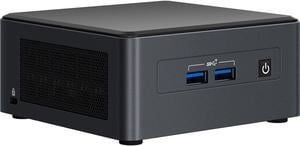 Intel NUC 11 Pro Mini Desktop PC Black (Intel i3-1115G4 2-Core, 16GB RAM, 256GB PCIe SSD, Intel UHD, 2 Thunderbolt 3 (Type-C), WiFi 6, Bluetooth, Ethernet LAN (RJ-45), Win 10 Pro)