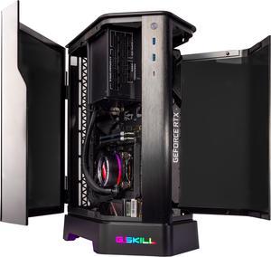 Velztorm Zenix Custom Built SFF Gaming Desktop PC (AMD Ryzen 5 5600X 6-Core, 32GB DDR4, 1TB SATA SSD, GeForce GTX 1660 Super 6GB, WiFi 6, BT 5.2, 240 MM AIO, RGB Fans, 750W PSU, Win10P)