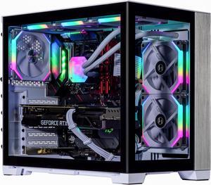 Velztorm Mini Lux Gaming Custom Desktop (AMD Ryzen 9 5950X 16-Core, GeForce RTX 3050, 16GB RAM, 128GB m.2 SATA SSD + 1TB  HDD, Wifi, USB 3.2, HDMI, Display Port, Win 10 Home)