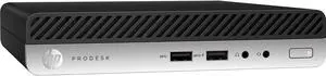 HP ProDesk 400 G5 Home & Business Mini Desktop Black (Intel i5-9500T 6-Core, 32GB RAM, 256GB PCIe SSD, Intel UHD 630, Wifi, Bluetooth, 3xUSB 3.1, 1xHDMI, 1 Display Port (DP), Win 10 Pro)