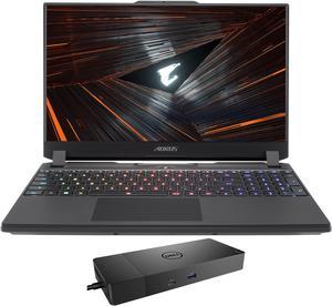 Gigabyte AORUS 15 Gaming Laptop (Intel i7-12700H 14-Core, 15.6" 165Hz 2K Quad HD (2560x1440), NVIDIA RTX 3070 Ti, 64GB RAM, 2TB PCIe SSD, Backlit KB, Wifi, Win 10 Pro) with Thunderbolt Dock WD19TBS