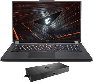 Gigabyte AORUS 17 XE4 Gaming Laptop (Intel i7-12700H 14-Core, 17.3" 360Hz Full HD (1920x1080), NVIDIA RTX 3070 Ti, 64GB RAM, 2TB PCIe SSD, Backlit KB, Wifi, Win 11 Pro) with Thunderbolt Dock WD19TBS