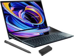 ASUS ZenBook Pro Duo 15 UX582ZM Gaming  Business Laptop Intel i712700H 14Core 156 60Hz Touch 4K Ultra HD 3840x2160 GeForce RTX 3060 16GB LPDDR5 4800MHz RAM Win 11 Home with DV4K Dock