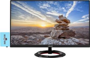 ASUS TUF 24" FHD IPS (1920x1080) Gaming Monitor Bundle with Docztorm Dock, 165Hz Refresh Rate, 2 HDMI 1.4, 1 DisplayPort 1.2, Ideal for Home & Business, Black (2023 Latest Model)