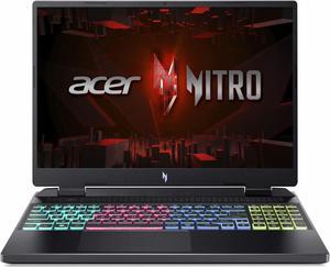 Acer Nitro 16 Gaming Laptop 160 165Hz WUXGA IPS 10Core Intel i713620H GeForce RTX 4050 6GB 32GB DDR5 RAM 2TB SSD RGB Backlit KYB Thunderbolt HD Webcam Win 11 Pro