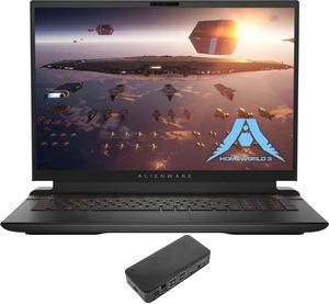 Dell Alienware m18 Gaming  Entertainment Laptop AMD Ryzen 9 7845HX 12Core 18 480 Hz Wide UXGA 1920x1200 GeForce RTX 4070 64GB DDR5 5200MHz RAM 1TB PCIe SSD Win 11 Pro with USBC Dock