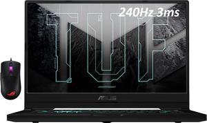 ASUS TUF Dash 15 Gaming  Entertainment Laptop Intel i711370H 4Core 156 240 Hz Full HD 1920x1080 NVIDIA RTX 3070 24GB RAM 2x2TB PCIe SSD RAID 0 4TB Win 11 Pro with Gaming Mouse