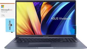 ASUS Vivobook 15 Home  Business Laptop Intel i71255U 10Core 156 60 Hz Touch Full HD 1920x1080 Intel Iris Xe 16GB RAM 512GB SSD Win 11 Home with Microsoft 365 Personal  Dockztorm Hub
