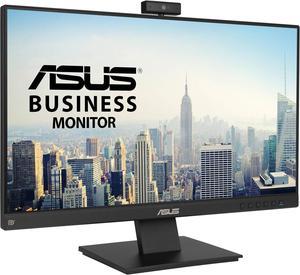 ASUS BE24EQK 24" Monitor with 2MP Webcam, IPS FHD (1920x1080), 60Hz Refresh Rate, 5 ms Response Time, Anti-Glare Screen, VESA Compatible, Ideal for Home & Business Use, Black (2024 Latest Model)