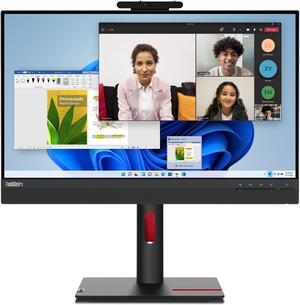Lenovo Thinkcentre Tiny-In-One 12NAGAR1US 24 Monitor, 60Hz Refresh Rate, 4 ms response time, Full HD (1920x1080) IPS, Anti-glare Screen, VESA Compatible- Ideal for Home & Business Use