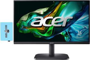 Acer EK251Q E FreeSync Monitor UM.KE1AA.E01 Bundle with Docztorm Dock, 25" FHD IPS (1920x1080) Display, VESA Mount (100x100mm), HDMI, VGA, Ideal for Home & Business, Black (2024 Latest Model)