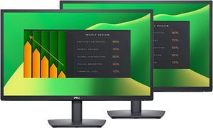 Dell 24" FHD VA (1920x1080) 60Hz Flicker Free Monitor, Anti-Glare Display, 1 x DisplayPort, 1 x VGA, VESA Mount (100x100mm), Ideal for Home & Business, Black Color (2024 Latest Model) (2 Pack)