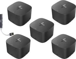 HP Thunderbolt Dock G2 230W 3VL22AV#ABA Dual 4K Display Support, USB-C/USB-A Ports, DisplayPort, VGA, Ethernet Bundle with Dockztorm Hub, 5 Pack HP Thunderbolt Dock G2 230W 3VL22AV#ABA Dual 4K Display Support, USB-C/USB-A Ports, DisplayPort, VGA, Ethernet Bundle with Dockztorm Hub, 5 Pack