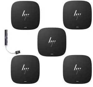 HP Thunderbolt 280W G4 Docking Station (4L1N6AV#ABA) & Bundle with Dockztorm Hub (Thunderbolt 4, Up to 230W Charging, Quad 4K Display, Ethernet, HDMI, Dual DisplayPort, USB-C & USB-A) 5 Pack HP Thunderbolt 280W G4 Docking Station (4L1N6AV#ABA) & Bundle with Dockztorm Hub (Thunderbolt 4, Up to 230W Charging, Quad 4K Display, Ethernet, HDMI, Dual DisplayPort, USB-C & USB-A) 5 Pack