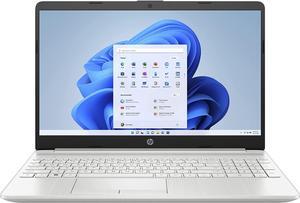 HP 15t-dw400 4Z350AV Laptop - Intel i5-1235U 10-Core, 8GB RAM, 256GB SSD, Intel Iris Xe, 15.6" 60Hz Full HD (1920x1080), Fingerprint, Backlit Keyboard, Win 11 Home - Natural Silver