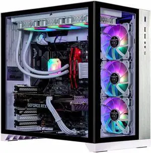 Velztorm Lux Lyte Custom Built Gaming Desktop PC (AMD Ryzen 9 - 5900X 12-Core, GeForce RTX 4090 24GB, 16GB RAM, 1TB PCIe SSD + 2TB HDD (3.5), Wifi, USB 3.2, HDMI, Bluetooth, Display Port, Win 10 Home)