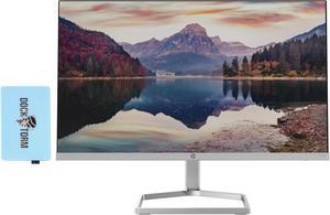 HP 22 IPS 1080P FreeSync Monitor Bundle with Docztorm Dock, 22 inch IPS FHD (1920 x 1080) Display, HDMI, VGA, Adjustable Tilt, Ideal for Home & Business, Black & Silver (2024 Latest Model)