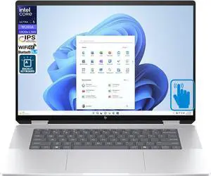 HP Envy x360 2-in-1 Laptop 16.0" Touchscreen IPS WUXGA Display (12-Core Intel Ultra 5-125U, 16GB LPDDR5, 512GB SSD, Backlit KYB, Thunderbolt 4, WiFi 6E, Win 11 Home)