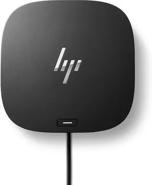 HP USB-C Essential Dock G5 (8 in 1 Adapter for USB-C and Thunderbolt-Enabled Laptops, Notebooks and PCs - Single Cable for Charging, Networking, or Data Transfers), Black
