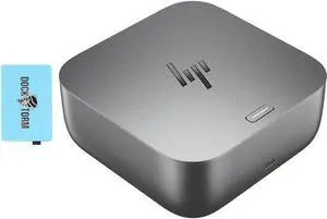 HP 100W G6 Thunderbolt 4 Dock Port Replicator Bundle with DKZ Hub (Universal Thunderbolt/USB-C Docking Station, Single Cable for Charging, Data Transfers to Any Brand Laptop) 9X472UT#ABA