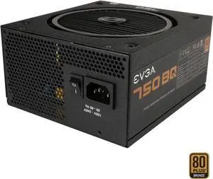EVGA 750 BQ 80+ BRONZE 750W Semi Modular Power Supply 110-BQ-0750-V1 EVGA 750 BQ 80+ BRONZE 750W Semi Modular Power Supply 110-BQ-0750-V1