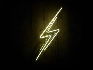 Neon Signs Lightning  Real Glass Beer Bar Pub Recreation Room Lights Windows Wall Signs Or For  Christmas Gift  19x10