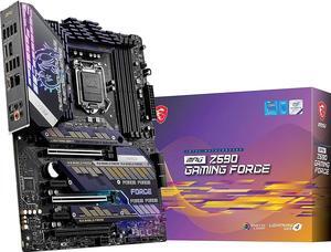 MSI MPG Z590 GAMING FORCE LGA 1200 ATX Motherboard (3 x M.2, DDR4, PCIe 3.0)