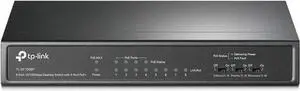TP-Link 2KA4941 TL-SF1008P 10/100Mbps 8-Port PoE Switch, 4 POE Ports, IEEE 802.3af, 53W
