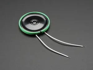 Adafruit Thin Plastic Speaker w/Wires - 8 ohm 0.25W