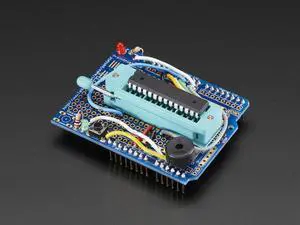 Adafruit Standalone AVR ISP Programmer Shield Kit w/ blank chip