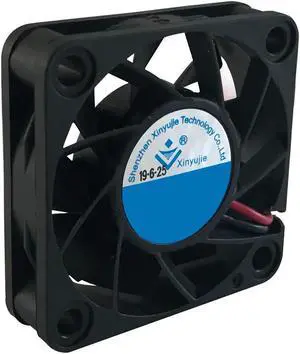 Genuine E3D 24V 40mm DC Fan with Cable - Black