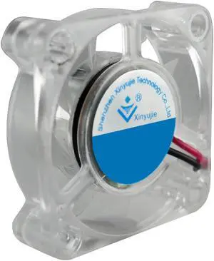 Genuine E3D 24V 40mm DC Fan with Cable - Clear