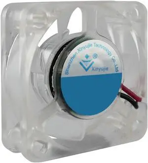 Genuine E3D 24V 30mm DC Fan with Cable - Clear