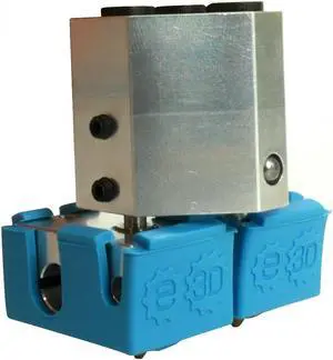 Genuine E3D Chimera+ Dual-Extrusion HotEnd - 24V, Water-Cooled