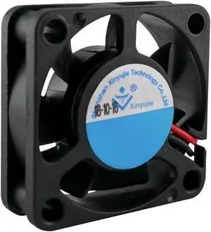 Genuine E3D 24V 30mm DC Fan with Cable - Black